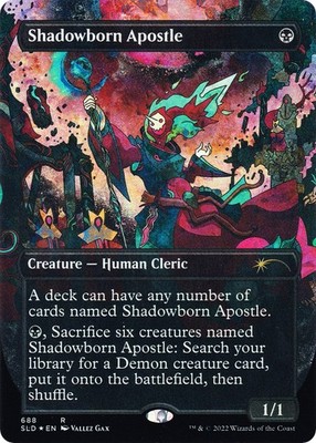 Shadowborn Apostle #688 *Foil* (LP) Secret Lair Drop Series (SLD) MTG