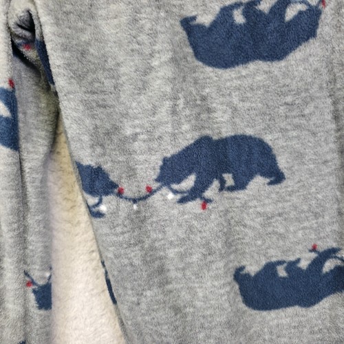 Pantalon de pyjama homme marque Lucky S gris ours nouveauté confortable confort salon sommeil - Photo 9/14