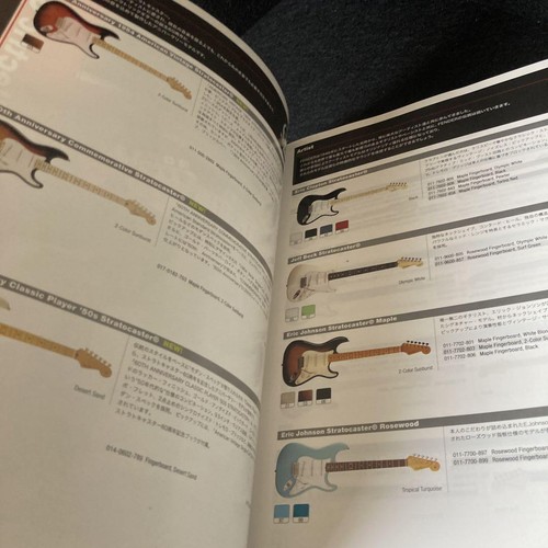 Fender 2014 Catalog Illustrated Pricelist Squier EVH Parts Accessories Japan Shi - Picture 7 of 11