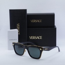 New VERSACE VE2272 GB1/87 Black/Dark Grey 53-18-145 Sunglasses