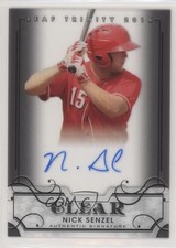 2016 Leaf Trinity Clear Auto Nick Senzel #CA-NS1 Auto a2v