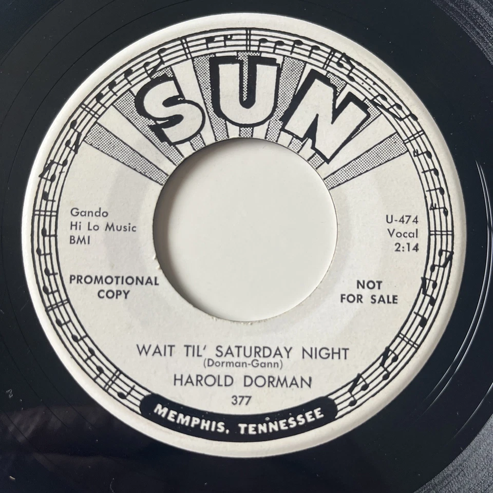 1962 SUN PROMO: Гарольд Дорман - в начале / ждать до субботнего вечера почти как новый - Изображение 2 из 4
