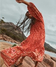 Spell & The Gypsy Collective Designs JONI Gown Womens Size Medium Maxi Dress