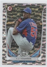 2014 Bowman Draft Top Prospects Silver Ice Carl Edwards Jr CJ Edwards #TP-72 0c4