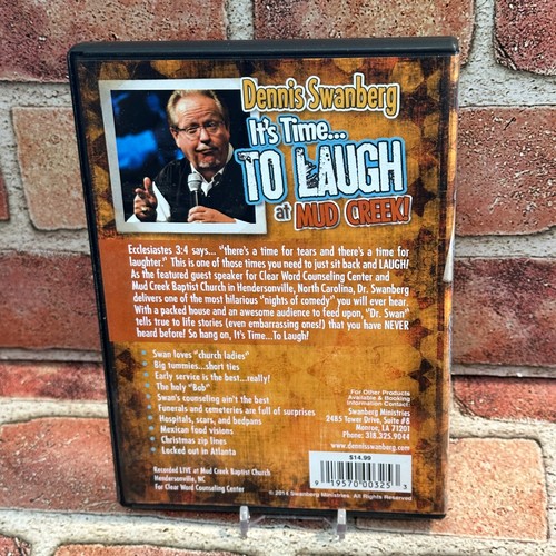 Dennis Swanberg It’s Time To Laugh At Mud Creek DVD Used Comedy Christian - Picture 2 of 4