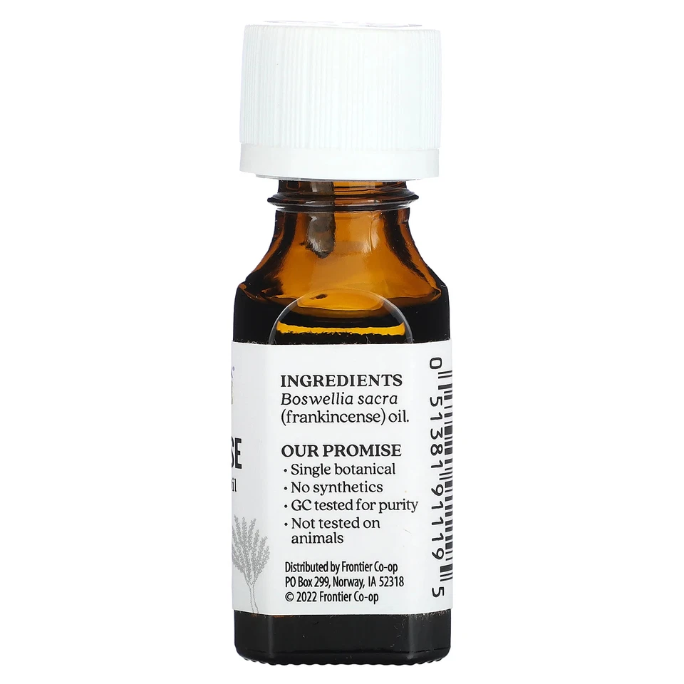 Aceite esencial puro, incienso, 0,5 fl oz (15 ml) Foto 2 de 2