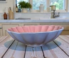Red Wing Pottery Bowl Centerpiece #233 made in USA