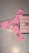 VINTAGE VICTORIAS SECRET THE LACIE THONG PANTIES ONE SIZE New W/Tags 