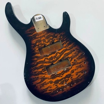 4 String Electric Bass Body Water Ripple DIY FC388