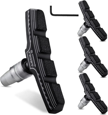 Hapleby 4PCS Premium Bike Brake Pads, Professional Mountain Bicycle V-Brake Pads
