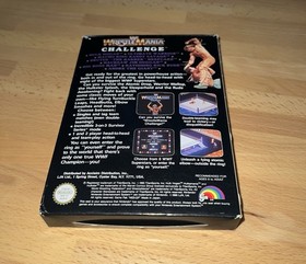 WWF WrestleMania Challenge NES Video Game with Manual PAL NES Nintendo boxed