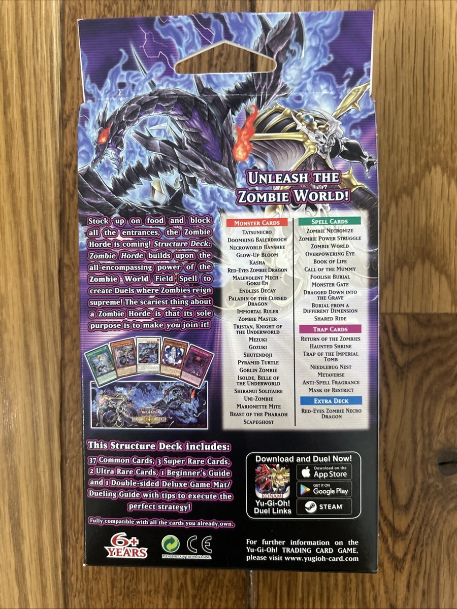 Yu-Gi-Oh! TCG: Zombie Horde Structure Deck 1st Ed NEW SEALED 83717840510| eBay Yu-Gi-Oh! TCG: Zombie Horde Structure Deck 1st Ed NEW SEALED 83717840510| eBay
