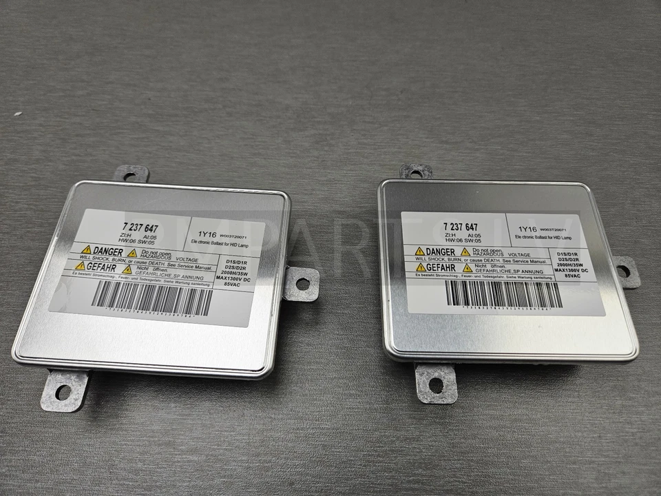 2x NEW BM BMW F20 F21 F22 F07 F10 F11 F01 F02 XENON LIGHT CONTROL UNIT 7237647 - Image 2 of 4