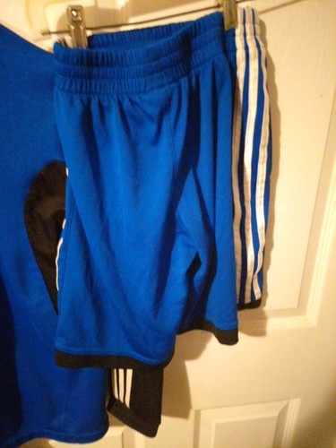 Adidas Blue Sharks Soccer Boys Jacket & Shorts - Picture 5 of 5