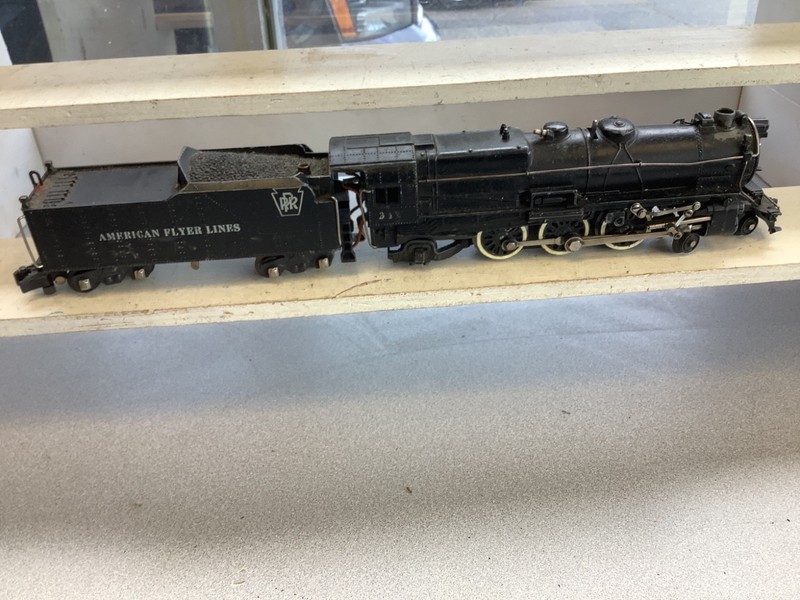 AMERICAN FLYER #312 SMOKE-IN-TENDER STEAM ENGINE/TESTED RUNS GREAT!!!!