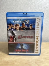 Fantastic Four / Elektra / Daredevil Own the Moments Triple Feature BLU-RAY