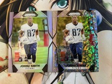 2017 Jonnu Smith Rookie Card  Prizm Silver & Disco Prizm #205 Tennessee Titans C. rookie card picture