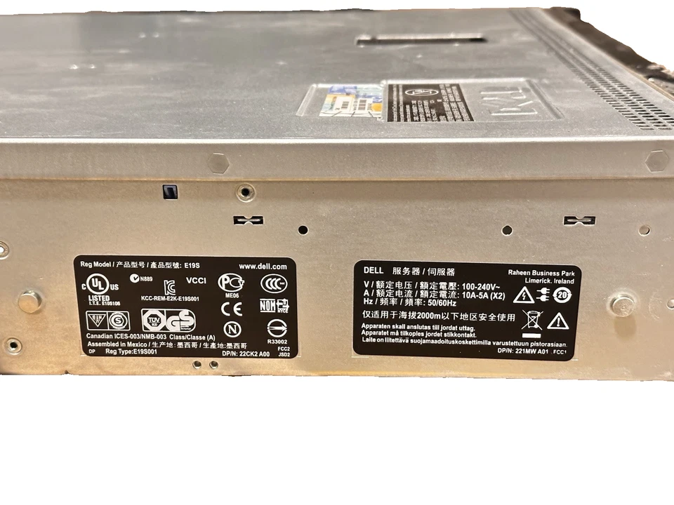 DELL PowerEdge R520 2U Rack Server E19S-No Charger/HDD - Image 3 of 4