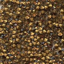 1100 PP18 LT *** 100 STRASS SWAROVSKI FOND CONIQUE 2,45mm LIGHT SMOKED TOPAZ G
