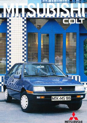 MITSUBISHI COLT カタログ セット 1985 1986 Mitsubishi Colt German Original Dealer Sales Brochure | eBay