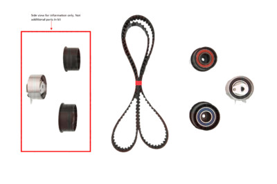 TIMING BELT KIT OPEL VECTRA 2.0 TBK57