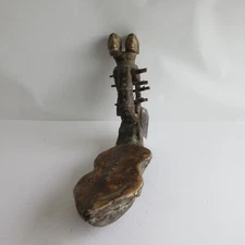Antique/VTG Mangbetu? Luba? African Guitar, Harp, Instrument