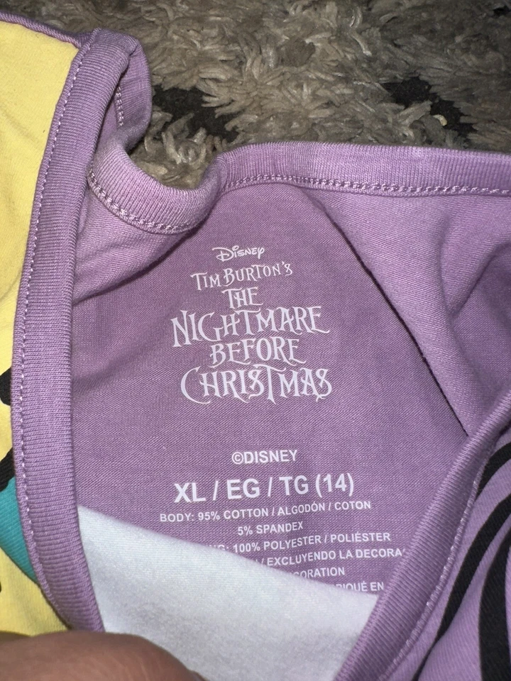 Nightmare Before Christmas Sally Kids Dress Size Xl NWT - Image 3 of 3
