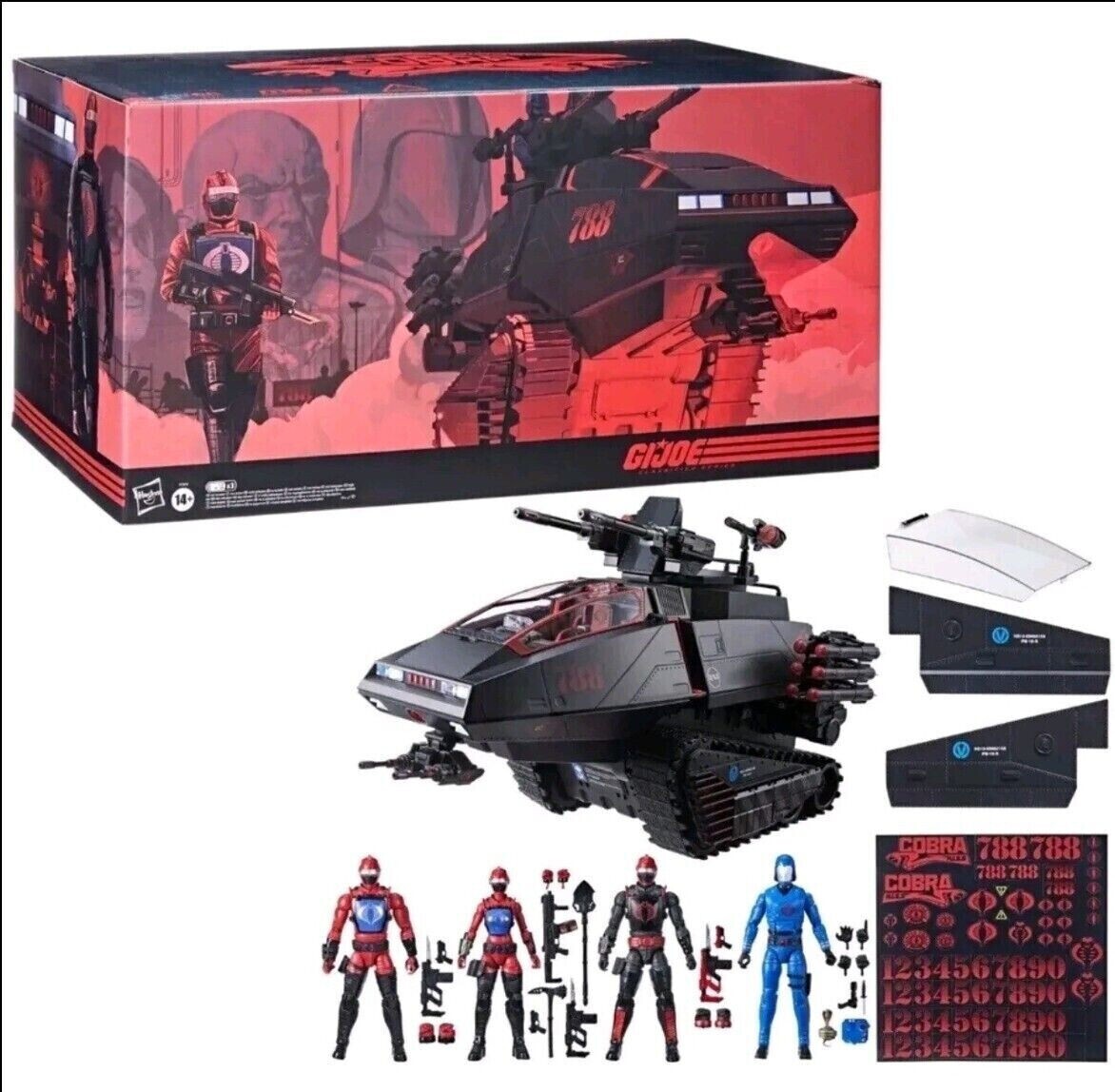 In Stock New GI Joe Classified Haslab Cobra HISS Tank All In Stock New GI Joe Classified Haslab Cobra HISS Tank All