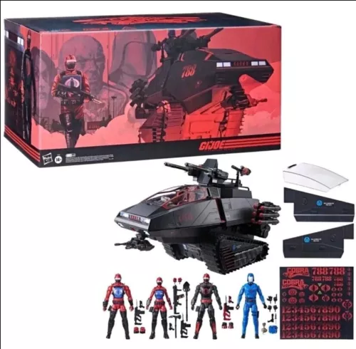 Tanque GI Joe Classified Haslab Cobra HISS Todos los desbloqueos niveles en mano listo para enviar - Imagen 3 de 10