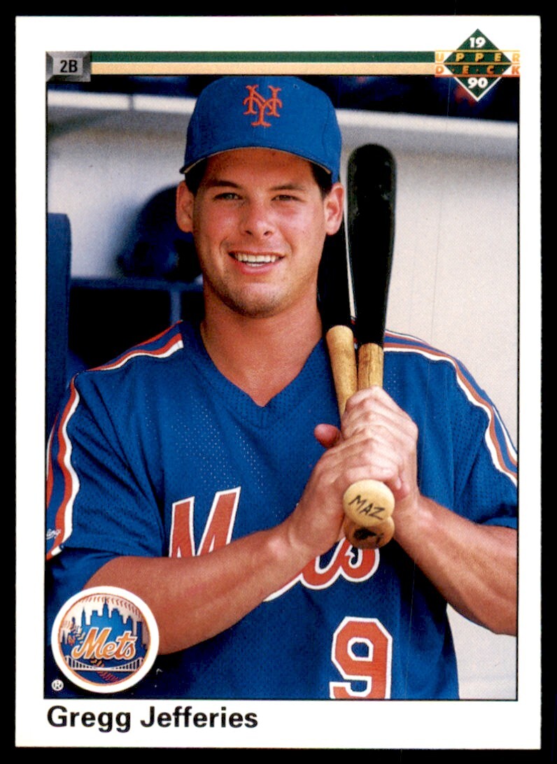 1990 Upper Deck Gregg Jefferies New York Mets #166A