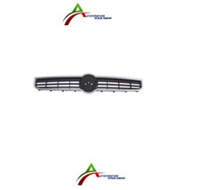 GRIGLIA RADIATORE NERA LUCIDA C/CORNICE CROMATA MASCHERA PER FIAT BRAVO 2007>