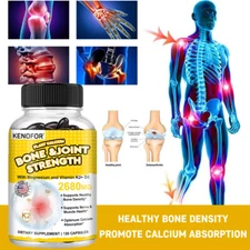 Plant Calcium with Magnesium Vitamins K2+ D3 - Joint Mobility, Comfort, Strength