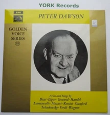 HQM 1217 - PETER DAWSON - Golden Voice Series 19 - Excellent Con LP Record