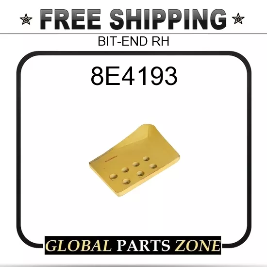 8E4193 - BIT-END RH 7T9089 fits Caterpillar (CAT) | eBay
