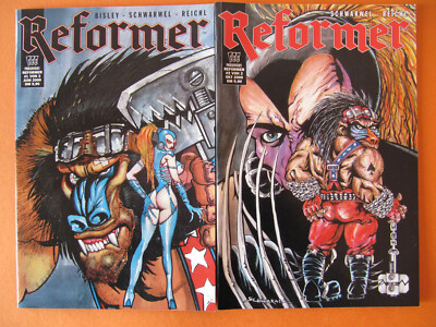 Schwarwel, Bisley: Reformer Nr. 1 und Nr. 2, EEE Verlag***neu