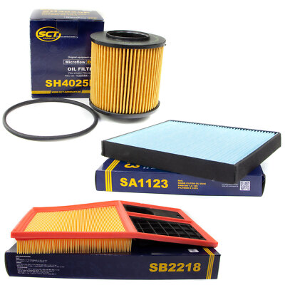 Inspektionspaket Filterset SCT für Seat Cordoba Ibiza IV III Skoda VW Polo 1.6