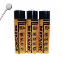 (15,27&euro;/L)Hohlraumversiegelung Konservierung Wachs 3x 500ml Rostschutz spray