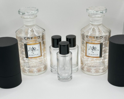 6x Magnetic Lid Decant Bottles, high quality, nice presentation!