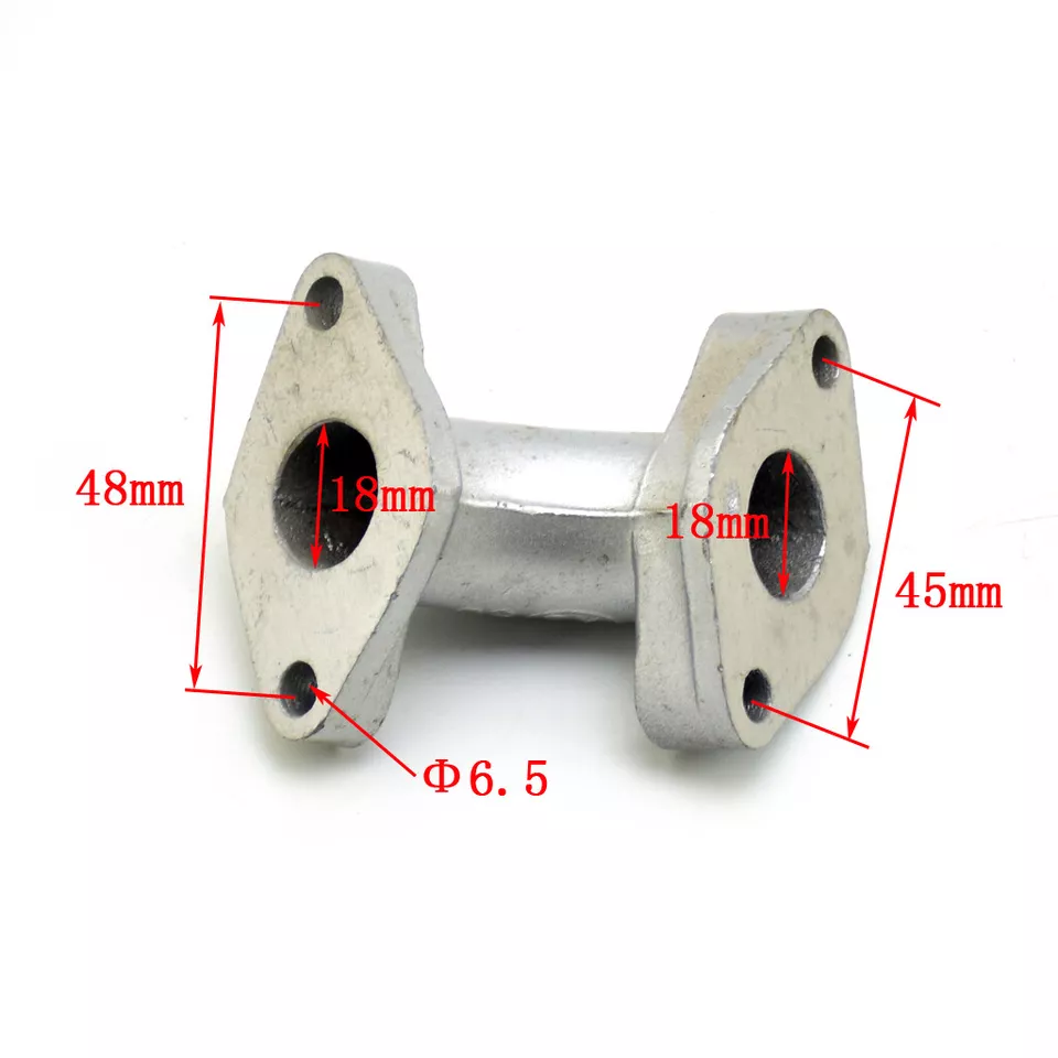 Adaptador de tubo coletor de admissão entrada para carburador Monkey bike Z50A para Honda Z50 - Imagem 2 de 4