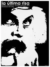 B & W La ëÔÕÎltima risa wall Decoration Poster.Graphic Art Interior design.3631