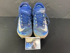 Moises Ballesteros Chicago Cubs Auto Signed 2023 Game Used Cleats *