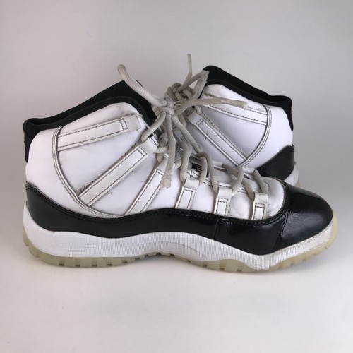 Nike Boys Air Jordan 11 378039-170 'DMP GRATITUDE' Basketball Shoes Size 2.5Y - Picture 4 of 12
