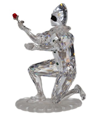 Swarovski Crystal Figurine, Harlequin, 2001 AE (254044) 5.2'' NIB