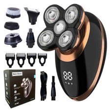 5-in-1 Professional Waterproof Beauty Set Face Body Electric Shaver Men's,best