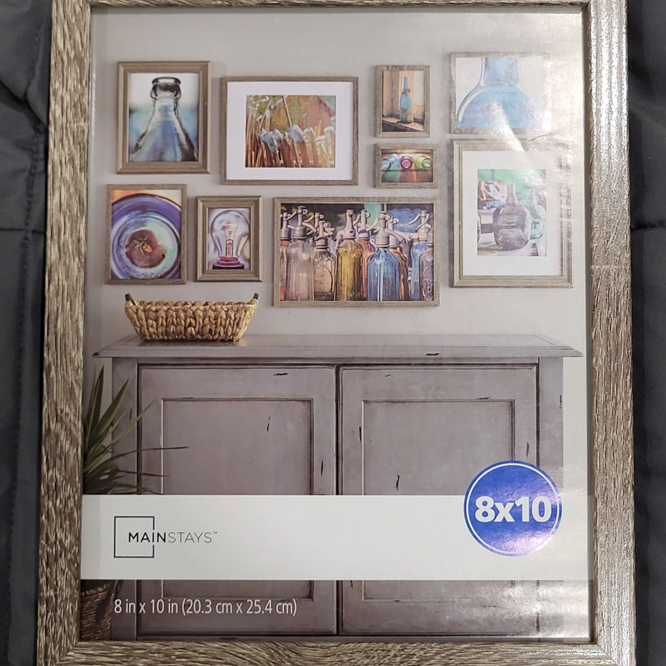 Marco de fotos marrón clásico Mainstays (8 × 10) Foto 2 de 4