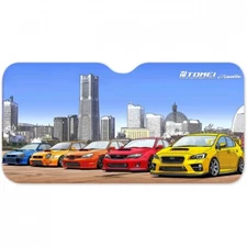 Tomei Sun Shade 59x28 Featuring WRX/STI Minatomirai Yokohama  TG701A-SB00B
