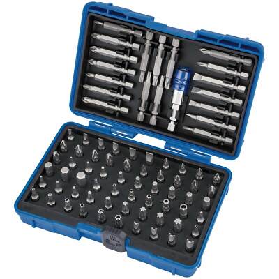 Draper 80 Stück Schraubendreher und magnetischer Bithalter Set