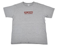 Vintage Calvin Klein Jeans Brand Gray Red Shirt Size Medium