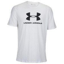 Mens Under Armour UA Sportstyle Logo Heatgear S/S T-Shirt - 2XL/XL/Large - NWT