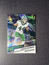 Panini 2025 Revolution Swirl Jamien Sherwood #134 Serial Numbered Jets /99